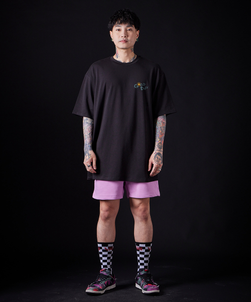 ASTRAL PROJECTION(アストラルプロジェクション)の「グッドデイ スーピマコットン ラウンドネック 半袖Tシャツ_ブラック(Tシャツ/カットソー・メンズ・その他・X-LARGE/MEDIUM/LARGE)」の5枚目の写真