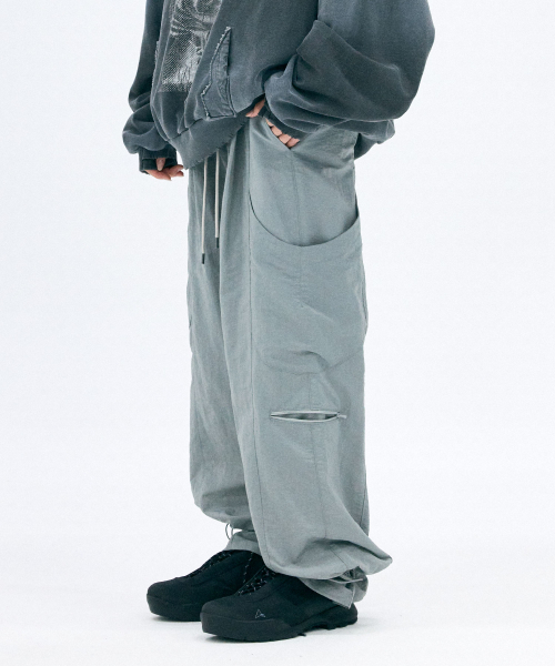 セール】MASTER PANTS VER2, GREY（スウェットパンツ）｜SCHISM