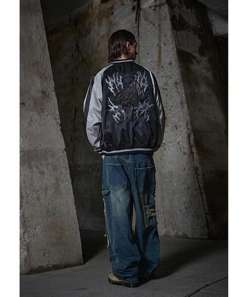 NOT4NERD/ノットフォーナード/Cerberus Satin Blouson Jacket
