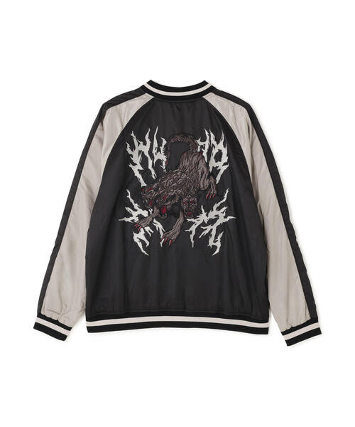 オーダー　スカジャン NOT4NERD/ノットフォーナード/Cerberus Satin Blouson Jacket