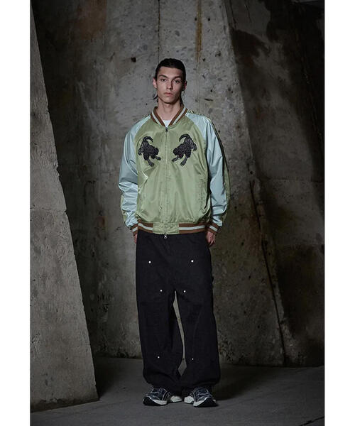 NOT4NERD/ノットフォーナード/Cerberus Satin Blouson Jacket