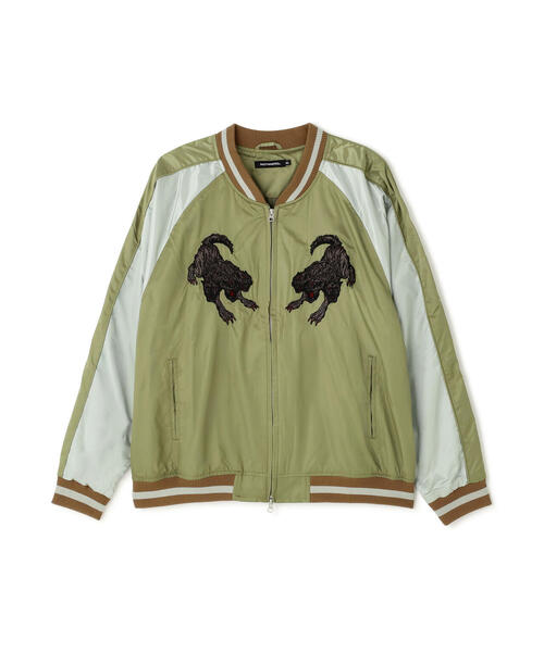 NOT4NERD/ノットフォーナード/Cerberus Satin Blouson Jacket