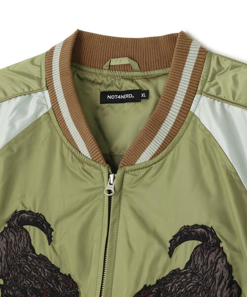 NOT4NERD メンズジャケット NOT4NERD メンズジャケット NOT4NERD Tribal Logo Nylon Racing Jacket