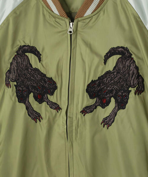NOT4NERD/ノットフォーナード/Cerberus Satin Blouson Jacket
