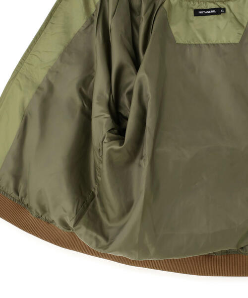 NOT4NERD/ノットフォーナード/Cerberus Satin Blouson Jacket