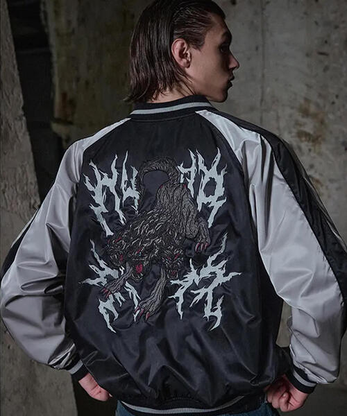 NOT4NERD/ノットフォーナード/Cerberus Satin Blouson Jacket