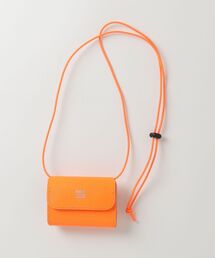 1/2 HALF（ニブンノイチハーフ）の「1/2HALF LOW NOISE  ネオンレザーコンパクトウォレット（財布）」