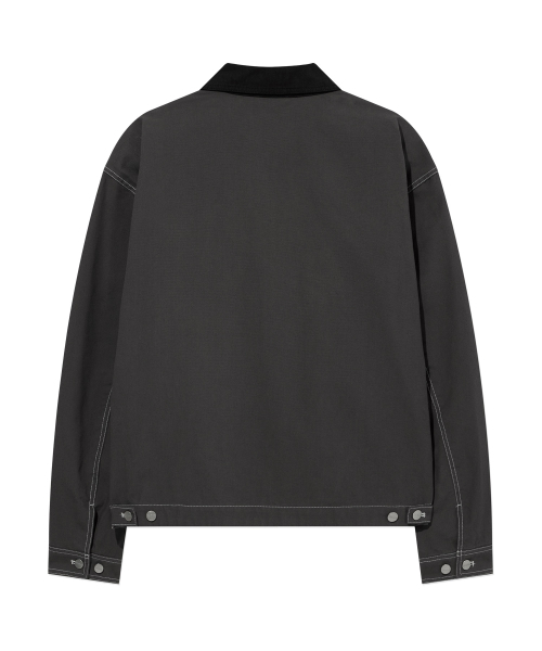 COVERNAT(カバーナット)の「ワークジャケット チャコール(その他アウター・レディース・その他・LARGE/X-LARGE/SMALL/MEDIUM)」の3枚目の写真