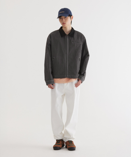COVERNAT(カバーナット)の「ワークジャケット チャコール(その他アウター・レディース・その他・LARGE/X-LARGE/SMALL/MEDIUM)」の4枚目の写真
