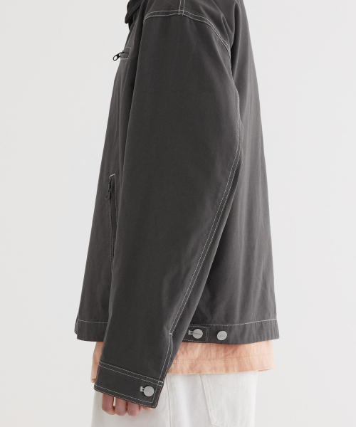 COVERNAT(カバーナット)の「ワークジャケット チャコール(その他アウター・レディース・その他・LARGE/X-LARGE/SMALL/MEDIUM)」の8枚目の写真