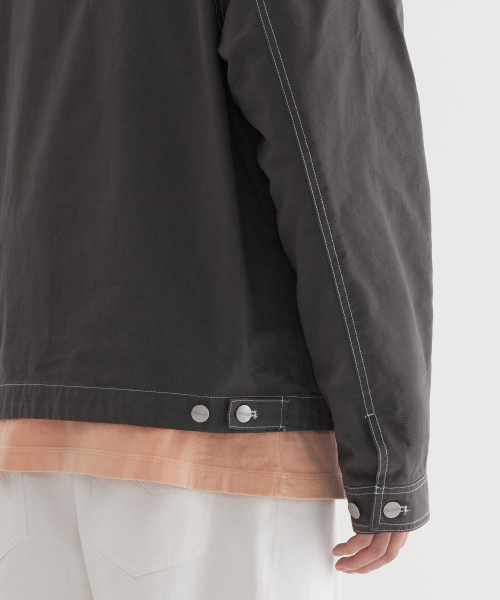 COVERNAT(カバーナット)の「ワークジャケット チャコール(その他アウター・レディース・その他・LARGE/X-LARGE/SMALL/MEDIUM)」の9枚目の写真