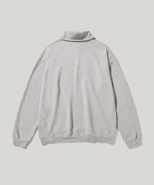 RUSTICCLUB(ラスティッククラブ)の「RC WIDE COLLAR VINTAGE PIQUE SHIRT_GREY(ポロシャツ・レディース・その他・MEDIUM/LARGE)」の2枚目の写真