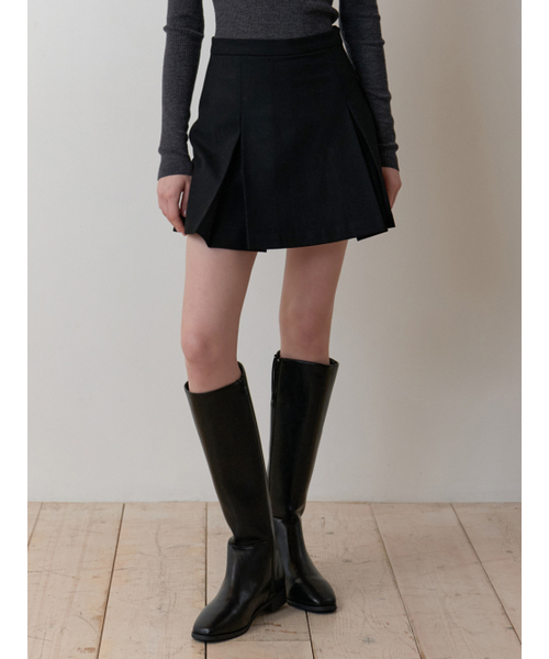 RE_L(リエル)の「Lead mini skirt (black)(スカート・レディース・その他・SMALL/MEDIUM)」の2枚目の写真