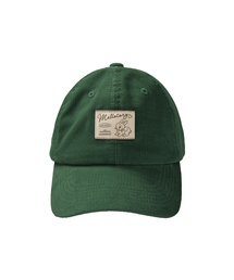 MELLOTORY（メロートリー）の「ラビットラベルコーデュロイボールキャップ (2色)（キャップ）」