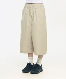 SLOW RECORD HOUSE（スローレコードハウス）の「カーペンター バミューダ ワイドパンツ_ベージュ（その他パンツ）」