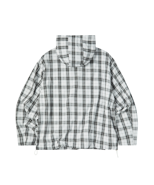 COMONINOZ（コモニノズ）の「OMBRE HOOD BLOUSON [WHITE]（その他アウター・メンズ・ホワイト・SMALL/MEDIUM/LARGE）」の3枚目の写真