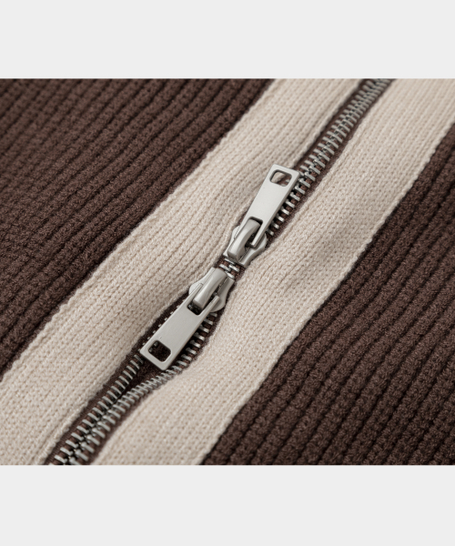 LETTERCOMO(レテルコモ)の「テディブロッサム エッセンシャルニットジップアップ ブラウン(ニット/セーター・レディース・その他・MEDIUM/LARGE)」の4枚目の写真