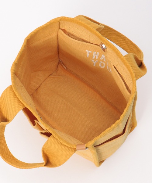 ikka（イッカ）の「【雑誌InRed4月号掲載】キャンバスパイピングミニトートバッグ（トートバッグ・レディース・マスタード/ライトカーキ/ブラック/グレー/オフホワイト/ブルー・FREE）」の21枚目の写真