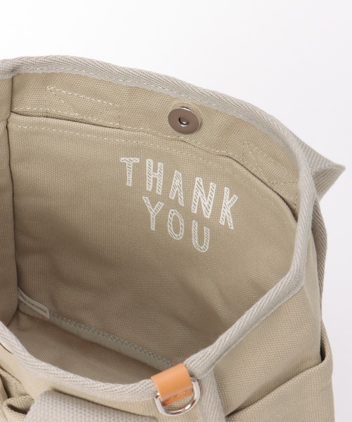 ikka（イッカ）の「【雑誌InRed4月号掲載】キャンバスパイピングミニトートバッグ（トートバッグ・レディース・マスタード/ライトカーキ/ブラック/グレー/オフホワイト/ブルー・FREE）」の10枚目の写真