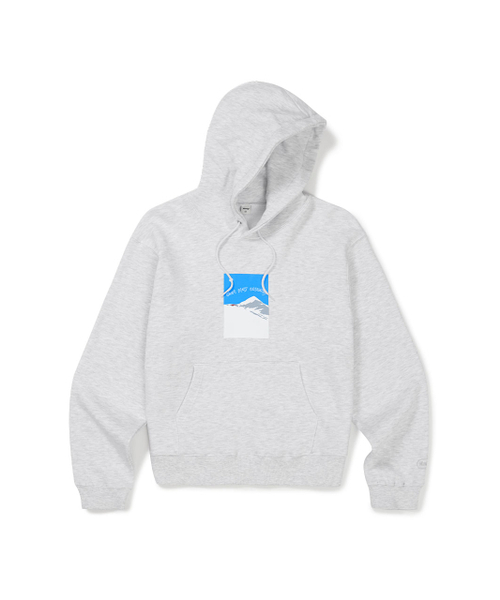 [Mmlg] SNOW TOWN HOODIE (ASH GREY)