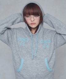 FCMM（エフシーエムエム）の「【日本限定】RIBBON KNIT HOODIE /　リボンニットフーディ（ニット/セーター）」