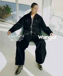 Camphor wood | 【 Wrangler × CamphorWood 】custom 2way flocky trucker jacket【124MJ×24MJZ】/ 【ラングラーコラボレーション】カスタム2wayフロッキーデニムジャケット(その他アウター)