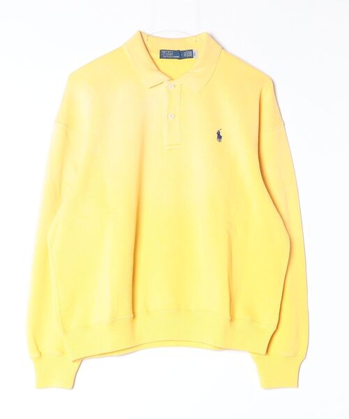POLO RALPH LAUREN（ポロ ラルフ ローレン）の「ポロカラー フリース プルオーバー（その他トップス・レディース・イエロー・S/M/XS/L）」の6枚目の写真