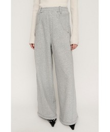 SLY(�X���C)�́y�����J���[�̍Ĕ̗\��X�^�[�g�I�zDENIM DETAIL SW PT �f�j���f�B�e�B�[�� �X�E�F�b�g�p���c �t���y2026SS�V��z(�X�E�F�b�g�p���c)