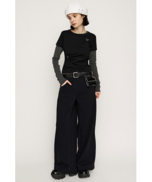 SLY（スライ）の「【完売カラーの再販予約スタート！】DENIM DETAIL SW