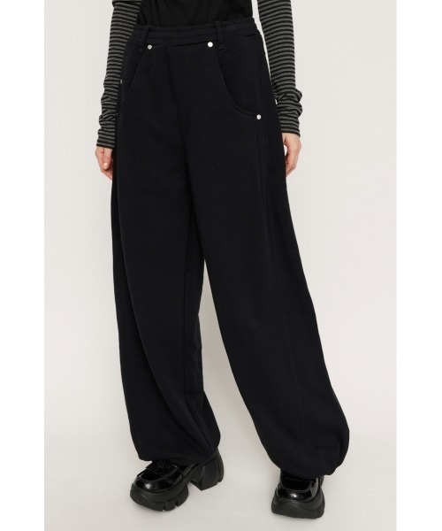 完売カラーの再販予約スタート！】DENIM DETAIL SW PT デニム