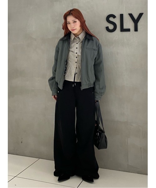SLY（スライ）の「【完売カラーの再販予約スタート！】DENIM DETAIL SW