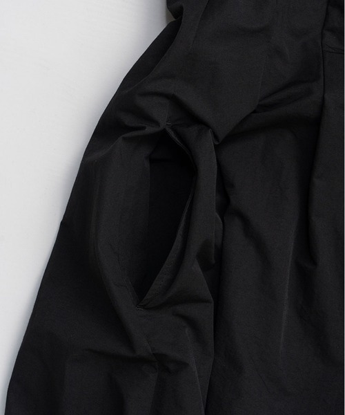 PRANK PROJECT（プランクプロジェクト）の「ドレープバルーンジャンプスーツ / Drape Balloon Jumpsuit（パンツドレス・レディース・ブラック/アイボリー・36/38）」の22枚目の写真