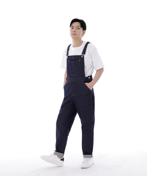 SAINTCREW(セントクルー)の「シティボーイボタンオーバーオール CBB-607 デニムインディゴ(サロペット/オーバーオール・メンズ・その他・MEDIUM/LARGE/X-LARGE)」の3枚目の写真