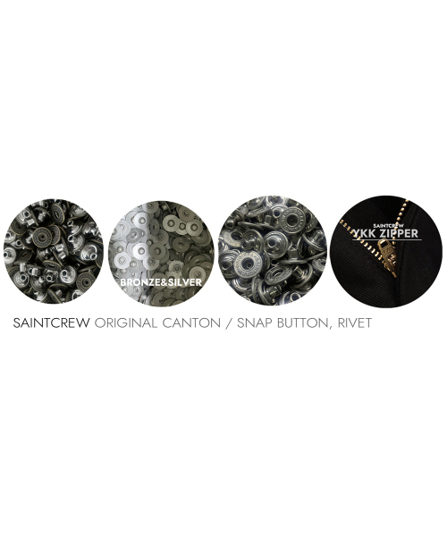 SAINTCREW(セントクルー)の「シティボーイボタンオーバーオール CBB-607 デニムインディゴ(サロペット/オーバーオール・メンズ・その他・MEDIUM/LARGE/X-LARGE)」の2枚目の写真