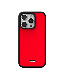 LIMBO（リンボ）の「iPhone MagSafe Red Red Red Color Silk Case Design Cell Phone（スマホケース/カバー）」