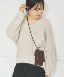 WEB限定追加》les Tendre leather clutch バッグ 4（ショルダーバッグ