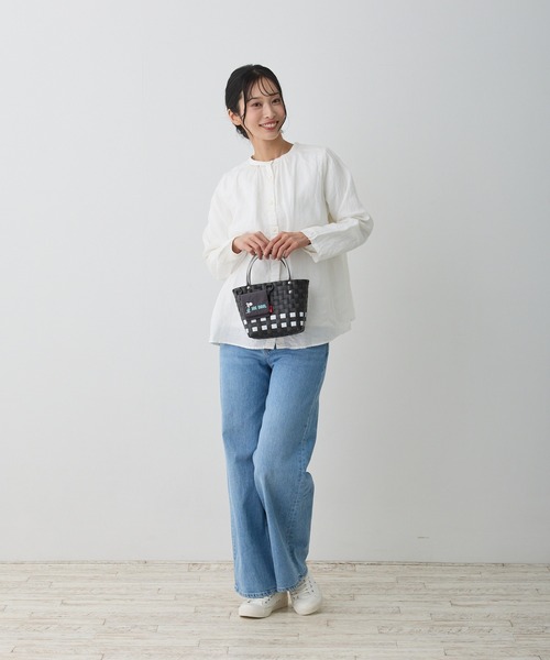 ROOTOTE(ルートート)の「IP.BR.Basket.Peanuts-0I(トートバッグ・レディース・レッド系/ホワイト系/イエロー系/ブラック系・FREE)」の8枚目の写真