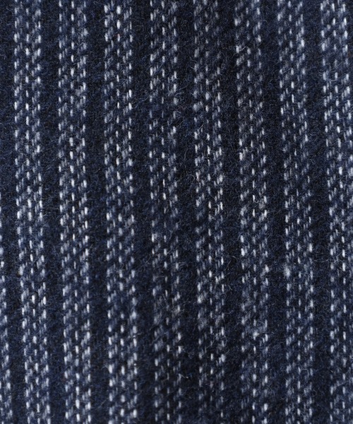 Ree&Mee(リーアンドミー)の「Ree&Mee ブロックチェック ストライプ ネルシャツ 起毛 長袖 シャツ(シャツ/ブラウス・メンズ・ブラック系2/その他2/その他1/ブラック系1・L/M/LL)」の7枚目の写真