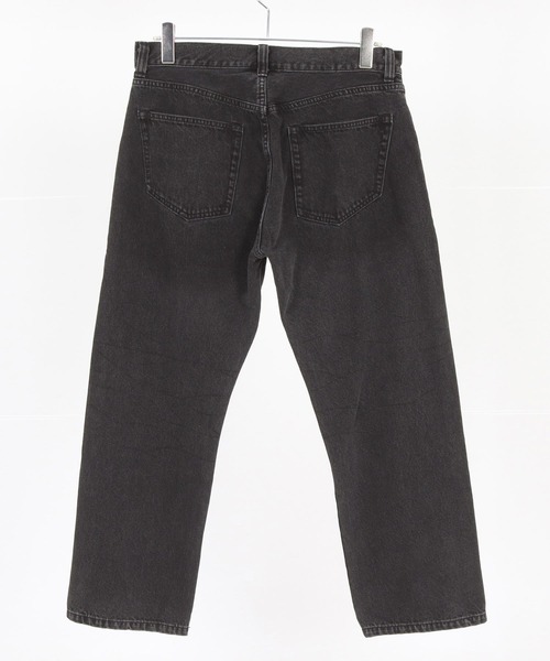 WONDER WALL MOTEL（ワンダーウォールモーテル）の「mp14447-AGING BLACK DENIM 5POCKET PANTS ブラックデニムパンツ(26SSPT004)（デニムパンツ・メンズ・ブラック・XL/L/M/S）」の13枚目の写真
