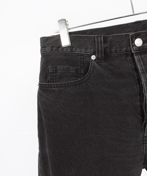 WONDER WALL MOTEL（ワンダーウォールモーテル）の「mp14447-AGING BLACK DENIM 5POCKET PANTS ブラックデニムパンツ(26SSPT004)（デニムパンツ・メンズ・ブラック・XL/L/M/S）」の16枚目の写真