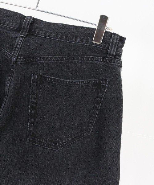 WONDER WALL MOTEL（ワンダーウォールモーテル）の「mp14447-AGING BLACK DENIM 5POCKET PANTS ブラックデニムパンツ(26SSPT004)（デニムパンツ・メンズ・ブラック・XL/L/M/S）」の18枚目の写真