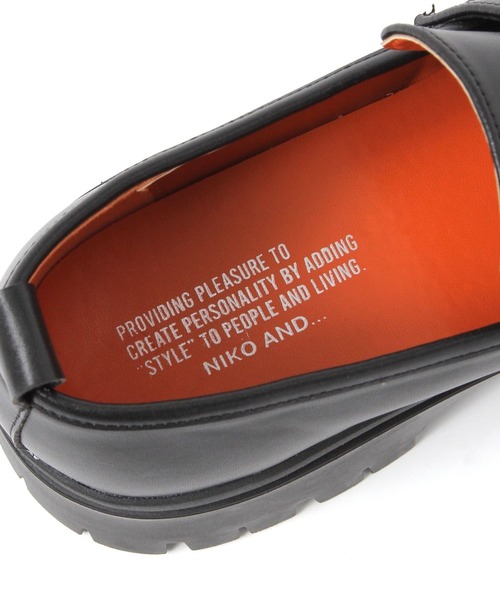 niko and...（ニコアンド）の「ボリュームソールローファー（ローファー・メンズ・ブラック・LARGE/MEDIUM）」の14枚目の写真