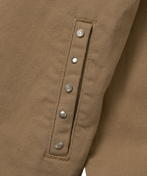 BROWNBREATH(ブラウンブレス)の「TAG STUD WORK JACKET - BEIGE(デニムジャケット・レディース・その他・S/M/L/XL)」の8枚目の写真