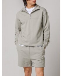 CLEVER FIELD（クレバーフィールド）の「ハイネックジップアッププルオーバー (Man)_ライトグリーン（その他トップス）」