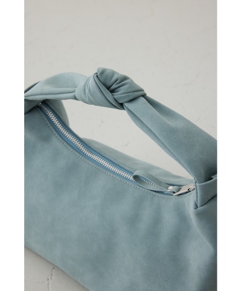 AZUL by moussy(アズールバイマウジー)の「ハンドルノットミニバッグ(ショルダーバッグ・レディース・ブルー/アイボリー/キャメル・FREE)」の5枚目の写真