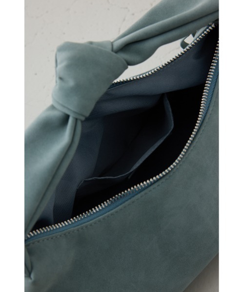 AZUL by moussy(アズールバイマウジー)の「ハンドルノットミニバッグ(ショルダーバッグ・レディース・ブルー/アイボリー/キャメル・FREE)」の7枚目の写真