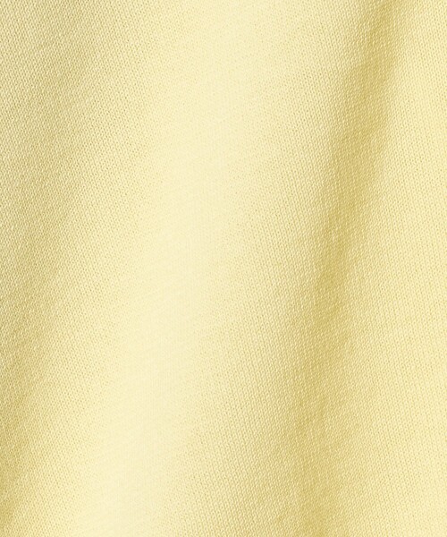 6（ロク）の「＜6(ROKU)＞ コットン ピコット  Vネック ニット（ニット/セーター・レディース・グレー系/イエロー・FREE）」の10枚目の写真