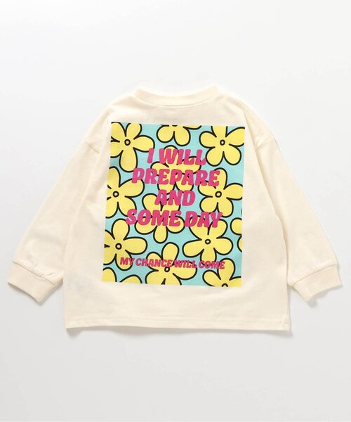 BREEZE（ブリーズ）の「バックボックスロンT_ジュニア対応（Tシャツ/カットソー・キッズ・ブラック/オフホワイト/サックスブルー/イエロー・90/80/100/140/130/120/110）」の16枚目の写真