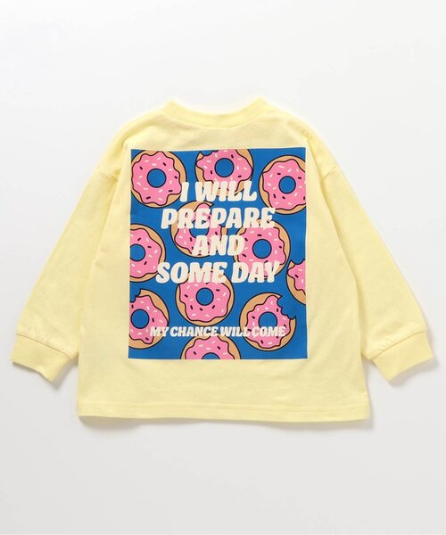 BREEZE(ブリーズ)の「バックボックスロンT(Tシャツ/カットソー・キッズ・ブラック/オフホワイト/サックスブルー/イエロー・90/80/100/140/130/120/110)」の20枚目の写真