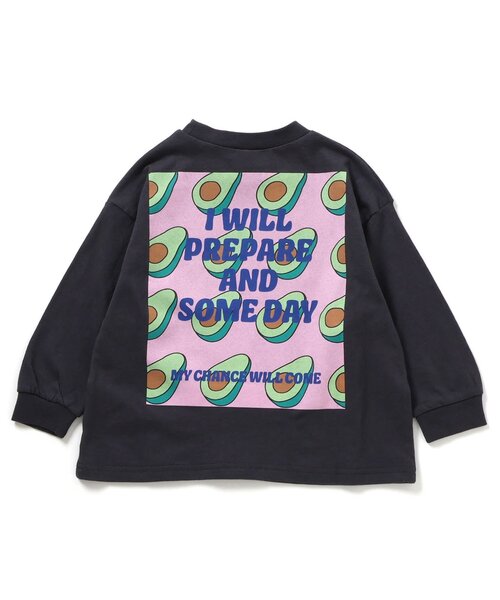 BREEZE（ブリーズ）の「バックボックスロンT_ジュニア対応（Tシャツ/カットソー・キッズ・ブラック/オフホワイト/サックスブルー/イエロー・90/80/100/140/130/120/110）」の20枚目の写真